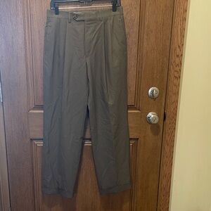 Ralph Lauren dress wool pants men’s 30x30 total comfort Chinos